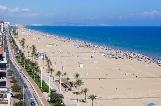 Adosado Gandia Beach Eksteriør bilde